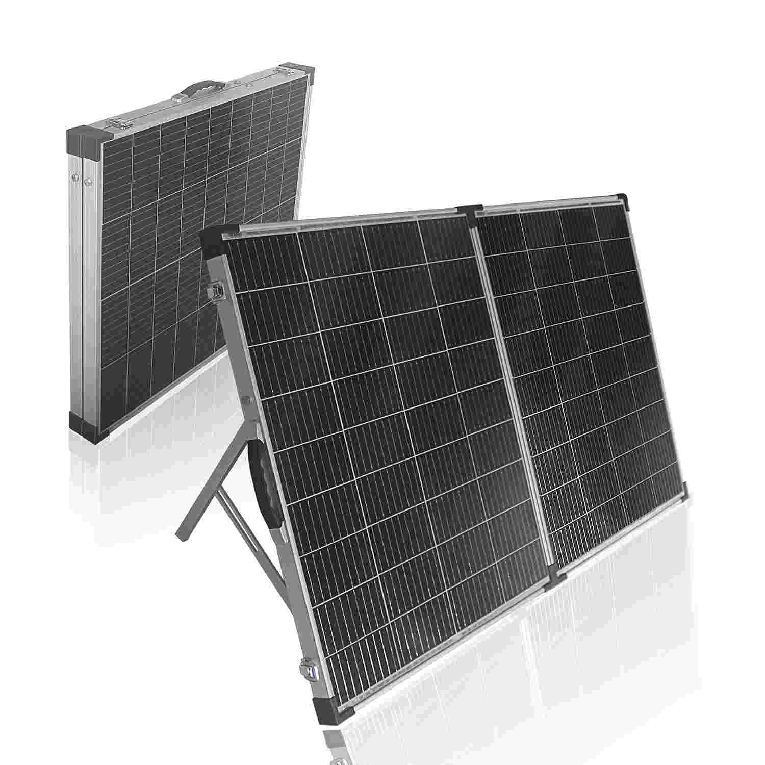 200w 12V Off Grid แผงโซลาร์เซลล์แบบพับได้
