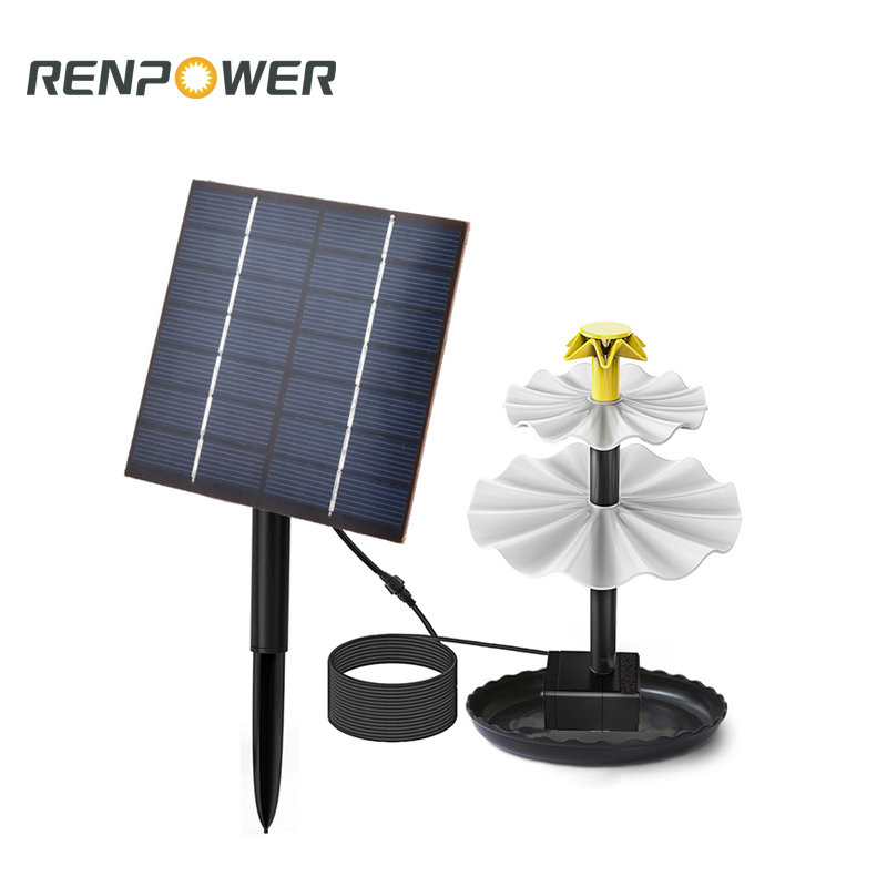 แก้ไขโรงงาน Direct Supply Direct Solar Water Pump Fountain, สระน้ำพุ, น้ำพุหิน, การไหลเวียนของน้ำถังปลา